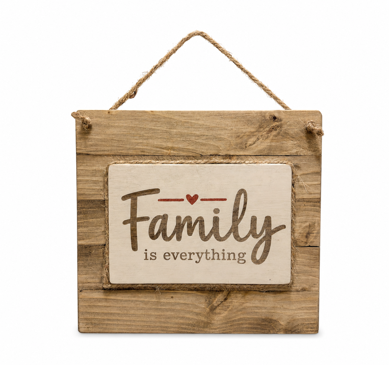 Country Hanging Sign - Family is Everything