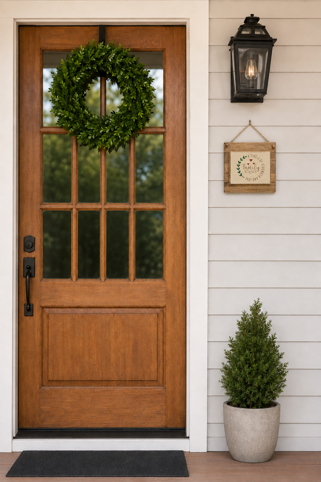 Country Hanging Sign - Family Circle